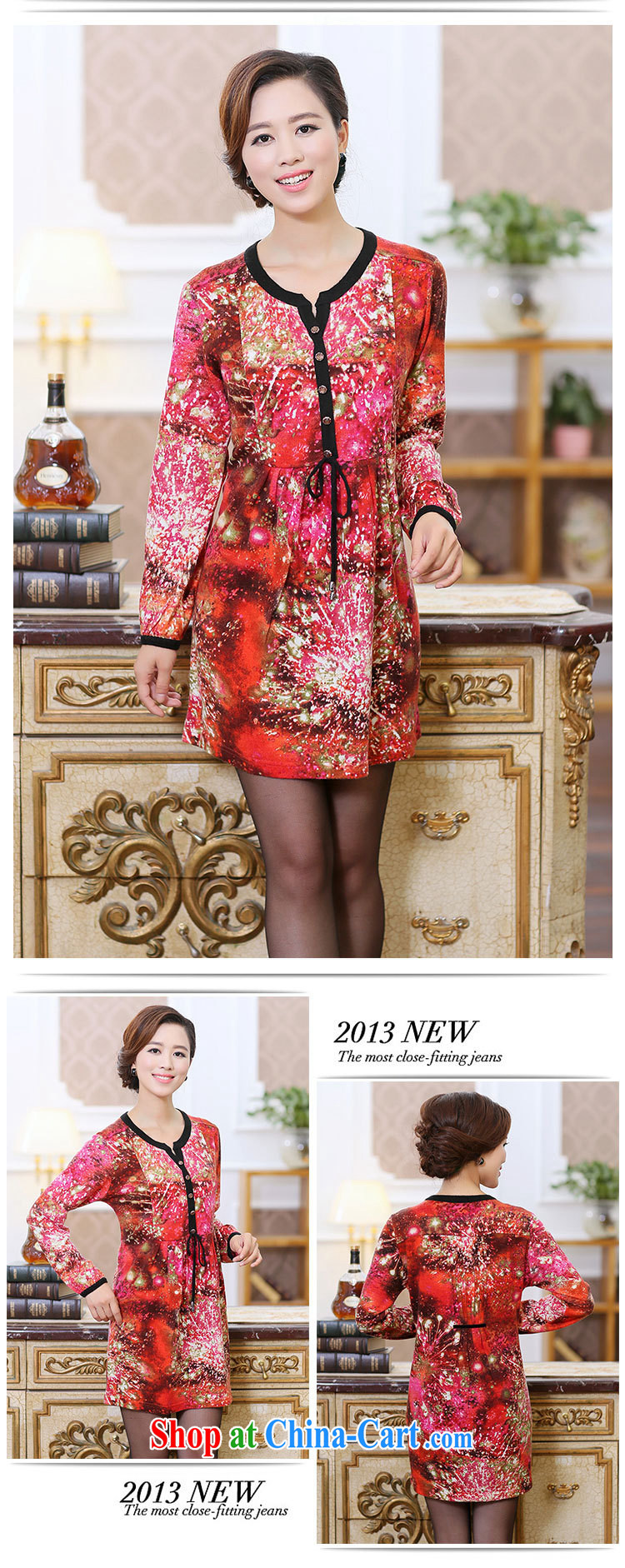 Optimize 100, 2014 summer new, larger female dresses summer Women's dress code fashion dresses Korean video thin red 3XL pictures, price, brand platters! Elections are good character, the national distribution, so why buy now enjoy more preferential! Health