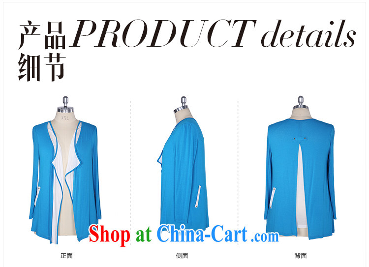Slim Li-su spring 2014 new, larger female 100 ground stitching irregular leave of two long-sleeved knit shirts Air Conditioning small jacket Q 3512 green XXL pictures, price, brand platters! Elections are good character, the national distribution, so why buy now enjoy more preferential! Health