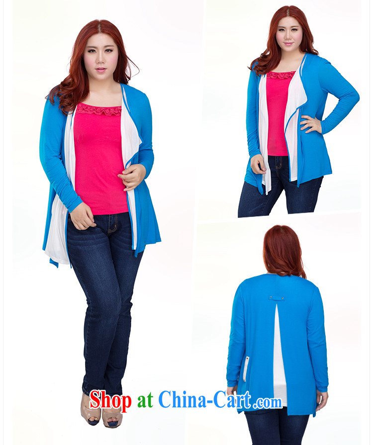 Slim Li-su spring 2014 new, larger female 100 ground stitching irregular leave of two long-sleeved knit shirts Air Conditioning small jacket Q 3512 green XXL pictures, price, brand platters! Elections are good character, the national distribution, so why buy now enjoy more preferential! Health