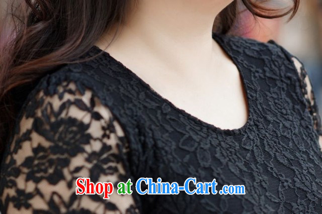 Hi Margaret slavery summer Korea and indeed increase, female-style beauty graphics thin lace dresses A 3829 black 3 XL/190 Jack left and right pictures, price, brand platters! Elections are good character, the national distribution, so why buy now enjoy more preferential! Health