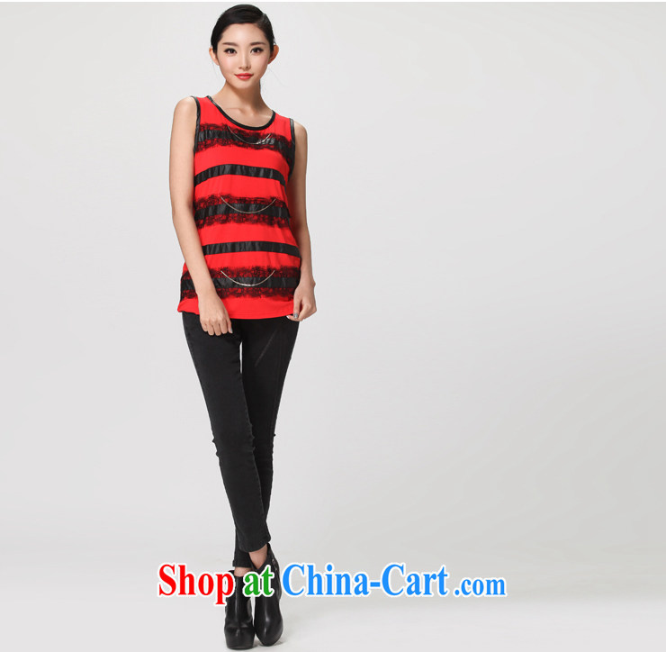 Water by spring 2014 the new solid shirt thick mm XL Korean Beauty Stripe vest S CA 14 2734 black L pictures, price, brand platters! Elections are good character, the national distribution, so why buy now enjoy more preferential! Health