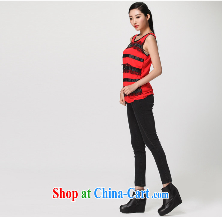 Water by spring 2014 the new solid shirt thick mm XL Korean Beauty Stripe vest S CA 14 2734 black L pictures, price, brand platters! Elections are good character, the national distribution, so why buy now enjoy more preferential! Health