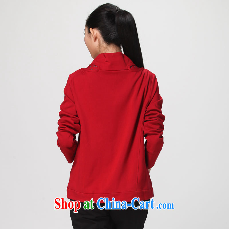 Water with the Code jacket thick mm spring 2014 the Korean version thick short leisure jacket graphics thin S CW 14 0583 red XL, water itself (SHUIMIAO), online shopping