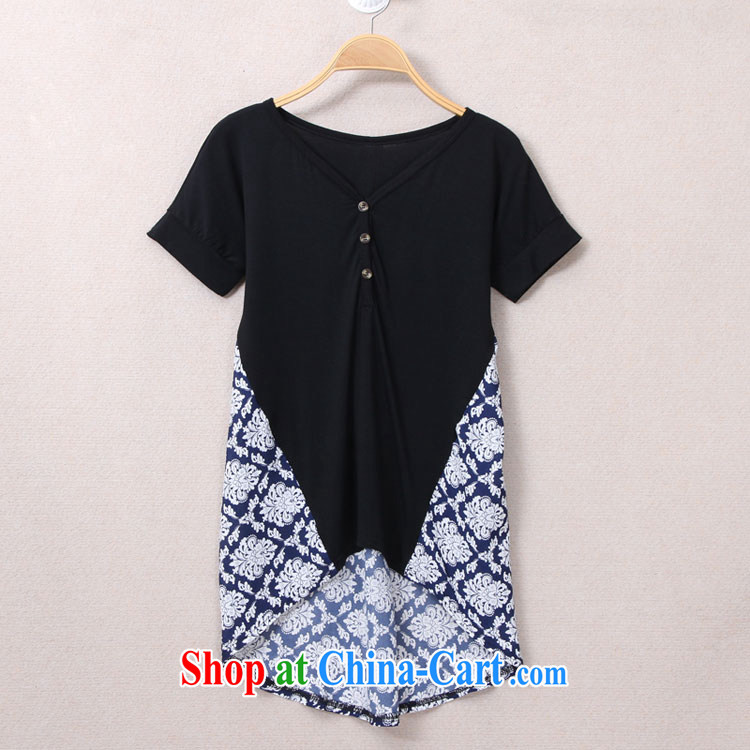 According Gaiety acajou (2014 summer new thick mm larger female solid ice woven stitching short-sleeve shirt T XR 51,215 #black 1215 are code pictures, price, brand platters! Elections are good character, the national distribution, so why buy now enjoy more preferential! Health