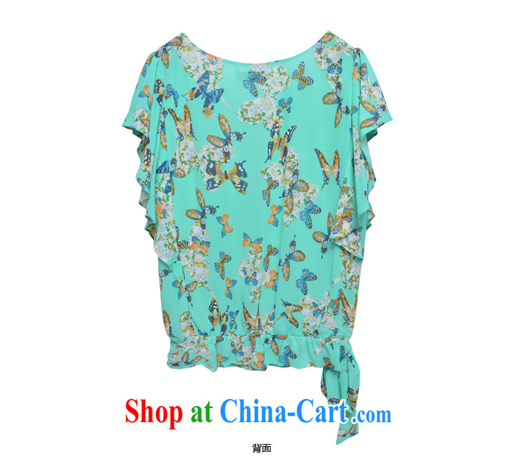 Cross-sectoral provision 2014 XL girls with thick MM summer new butterfly snow woven thick sister graphics thin short-sleeved T pension number 1987 green L pictures, price, brand platters! Elections are good character, the national distribution, so why buy now enjoy more preferential! Health