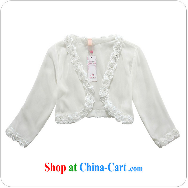 The payment package spring-loaded fine blossoms border in cuff 100 snow ground woven shawl large, sandy beach, small shoulder jacket cardigan Air Conditioning T-shirt sunscreen clothing jacket white 3XL, land is still the garment, shopping on the Internet
