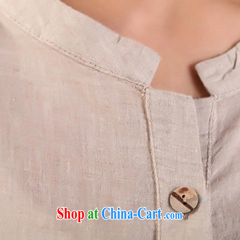 The line spend a lot, girls summer new Korean video thin thick mm small, for pure cotton stamp loose shirt 4 FS 022 beige 4XL, sea routes, and shopping on the Internet