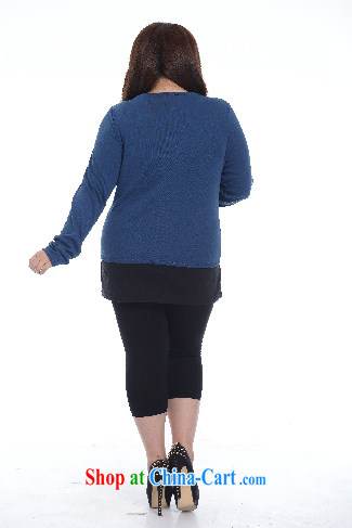 Thin (NOS) thick mm XL ladies casual knitting cardigan T-shirt cultivating ground 100 small jacket A 5671 large blue code 4 XL 220 Jack the following pictures, price, brand platters! Elections are good character, the national distribution, so why buy now enjoy more preferential! Health