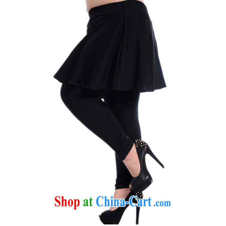 NOS new, larger female Elastic waist with pants and skirts leave two-piece Large Body pants and skirts beauty graphics thin A 6691 black 3 XL/200 Jack left and right pictures, price, brand platters! Elections are good character, the national distribution, so why buy now enjoy more preferential! Health