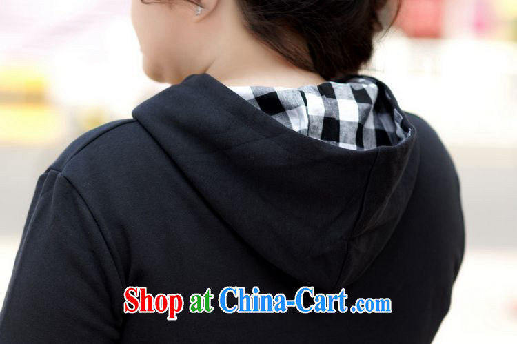 Thin (NOS) the code female grid stitching leave two cap sweater jacket long jacket, ladies dress A 1991 Black Large Number 3 XL/chest of 122 CM pictures, price, brand platters! Elections are good character, the national distribution, so why buy now enjoy more preferential! Health