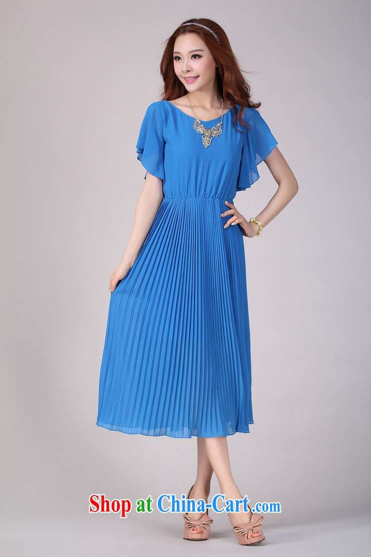 Constitution Yi XL women dresses 2015 new stylish flouncing short-sleeve 100hem snow woven long skirt the code beach skirt the code thick sister elegant resort skirt orange 4 XL 165 - 180 Jack pictures, price, brand platters! Elections are good character, the national distribution, so why buy now enjoy more preferential! Health