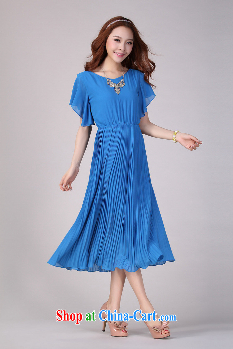 Constitution Yi XL women dresses 2015 new stylish flouncing short-sleeve 100hem snow woven long skirt the code beach skirt the code thick sister elegant resort skirt orange 4 XL 165 - 180 Jack pictures, price, brand platters! Elections are good character, the national distribution, so why buy now enjoy more preferential! Health