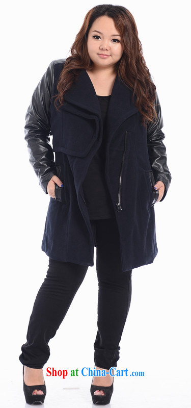 Thin (NOS), a large, female PU spell leather thick coat OL suits for warm hair coat? windbreaker A 5371 Black Large Number 3 XL/chest of 126 CM pictures, price, brand platters! Elections are good character, the national distribution, so why buy now enjoy more preferential! Health
