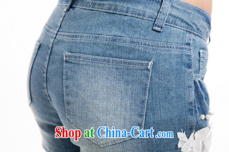 Thin (NOS) new summer products, female custom 100 ground graphics thin jeans hot pants M 86,181 light blue + lips 42, pictures, price, brand platters! Elections are good character, the national distribution, so why buy now enjoy more preferential! Health
