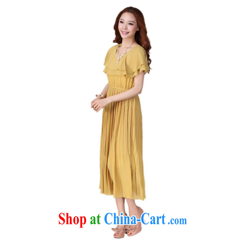 The e-mail package XL dress with stylish flouncing bare shoulders the code long skirt Bohemia, solid color snow woven dresses Beach Resort skirt skirts thick blue 2 XL 135 - 150 jack, land is still the garment, shopping on the Internet