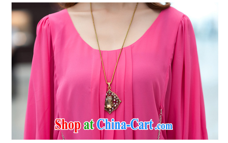 Ms. Cecilia Clinton's large, female 2015 spring and summer with new, and indeed increase 200 Jack thick MM loose video thin ice woven shirts bat T-shirt elegant name Yuan T-shirt by red 4 XL pictures, price, brand platters! Elections are good character, the national distribution, so why buy now enjoy more preferential! Health