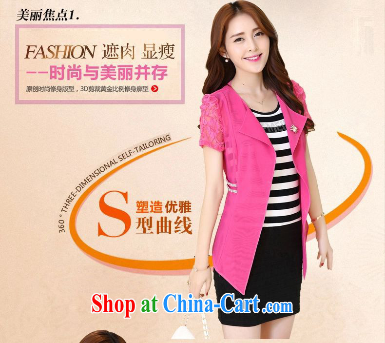 Newman, spring 2015 new, larger female decoration, striped vest lace two piece snow woven dresses NM 6008 pink two-piece 4 XL code pictures, price, brand platters! Elections are good character, the national distribution, so why buy now enjoy more preferential! Health