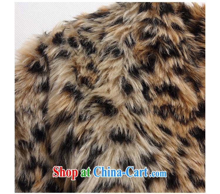 The delivery package as soon as possible the European big fashion style Leopard fur 7 cuff video thin XL OL commuter shawl Koosh jacket graphics thin and color 3 XL 155 - 175 Jack pictures, price, brand platters! Elections are good character, the national distribution, so why buy now enjoy more preferential! Health