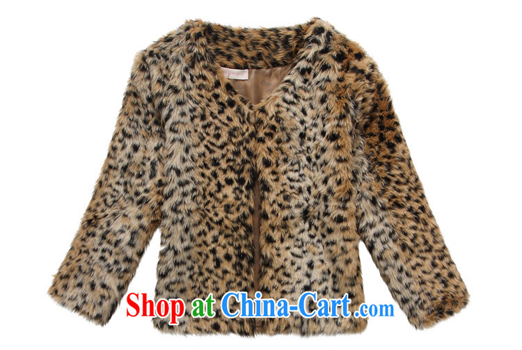 The delivery package as soon as possible the European big fashion style Leopard fur 7 cuff video thin XL OL commuter shawl Koosh jacket graphics thin and color 3 XL 155 - 175 Jack pictures, price, brand platters! Elections are good character, the national distribution, so why buy now enjoy more preferential! Health