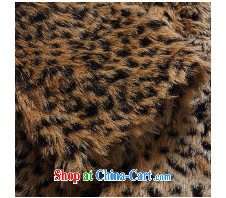 The delivery package as soon as possible the European big fashion style Leopard fur 7 cuff video thin XL OL commuter shawl Koosh jacket graphics thin and color 3 XL 155 - 175 Jack pictures, price, brand platters! Elections are good character, the national distribution, so why buy now enjoy more preferential! Health