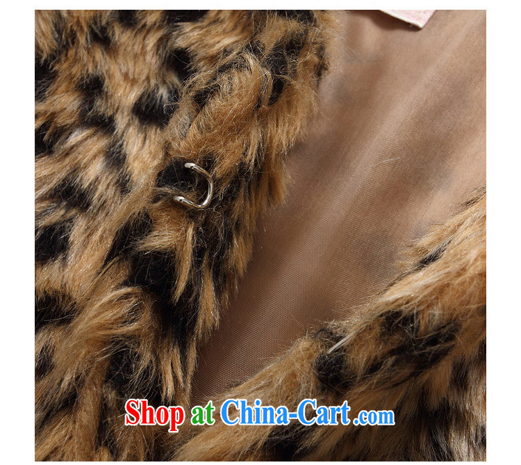 The delivery package as soon as possible the European big fashion style Leopard fur 7 cuff video thin XL OL commuter shawl Koosh jacket graphics thin and color 3 XL 155 - 175 Jack pictures, price, brand platters! Elections are good character, the national distribution, so why buy now enjoy more preferential! Health