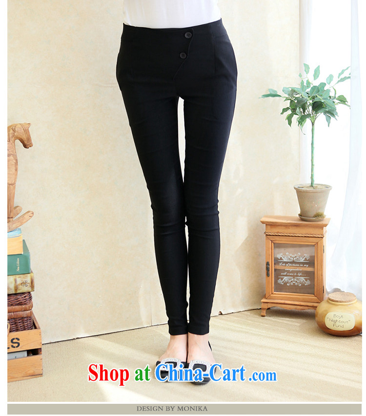 mm thick spring 2014 the code female Korean version of the new, thick sister graphics thin stretch pant 100 ground children pants Black Elastic better XXXL pictures, price, brand platters! Elections are good character, the national distribution, so why buy now enjoy more preferential! Health