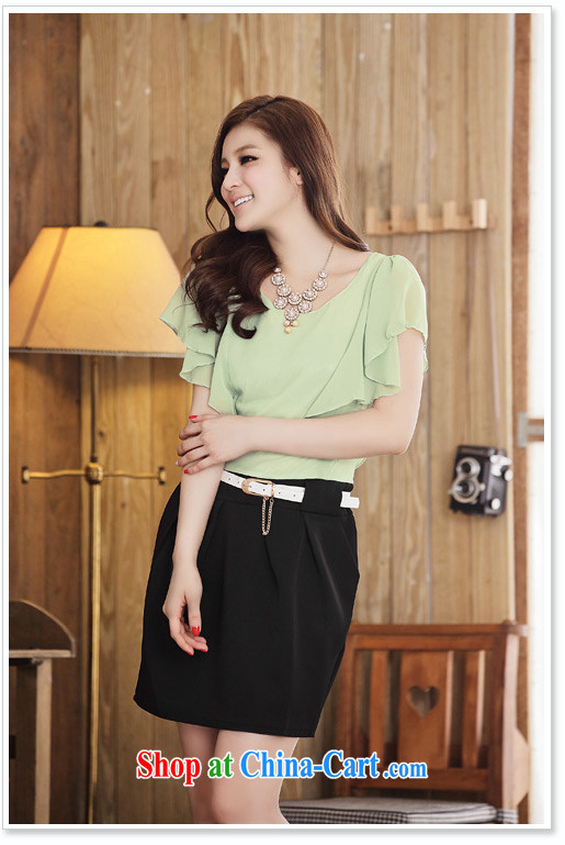 The delivery package as soon as possible e-mail XL ladies dress ladies fashion OL short skirt flouncing cuff stitching small A setup package and dresses thick mm video thin skirt peach XL 3 150 - 165 Jack pictures, price, brand platters! Elections are good character, the national distribution, so why buy now enjoy more preferential! Health