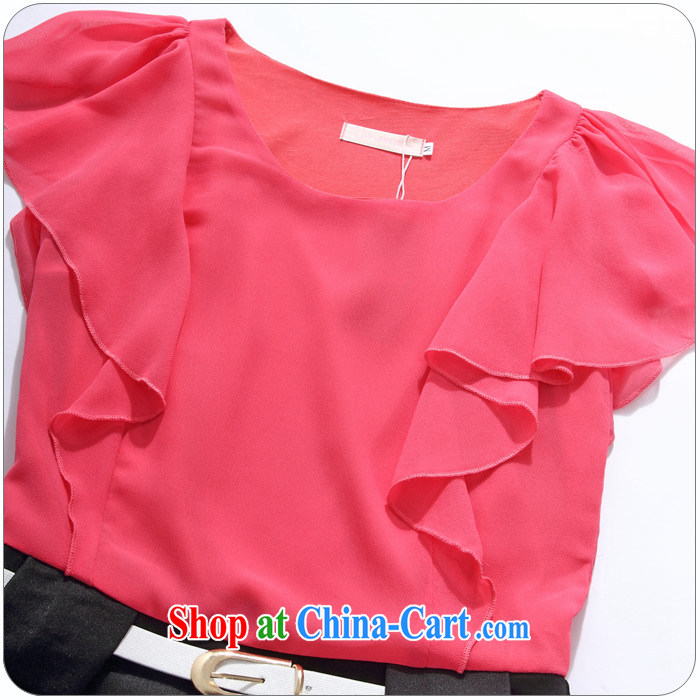 The delivery package as soon as possible e-mail XL ladies dress ladies fashion OL short skirt flouncing cuff stitching small A setup package and dresses thick mm video thin skirt peach XL 3 150 - 165 Jack pictures, price, brand platters! Elections are good character, the national distribution, so why buy now enjoy more preferential! Health