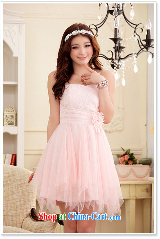 XL dress dresses 2014 summer new sweet Princess Web yarn does not rule dress straps dress skirt thick mm sister bridesmaid wedding ceremony pink 3XL 155 - 175 Jack pictures, price, brand platters! Elections are good character, the national distribution, so why buy now enjoy more preferential! Health