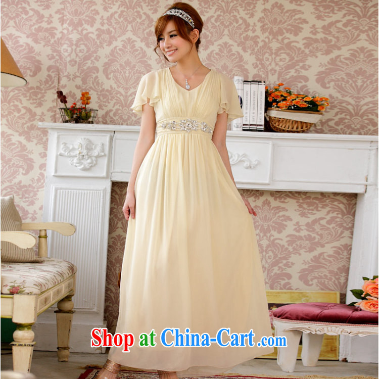 The delivery package mail: Intensify, female dress upscale diamond-back snow woven skirts and elegant graphics skinny dress code the long version wedding champagne 3XL 155 - 175 Jack pictures, price, brand platters! Elections are good character, the national distribution, so why buy now enjoy more preferential! Health