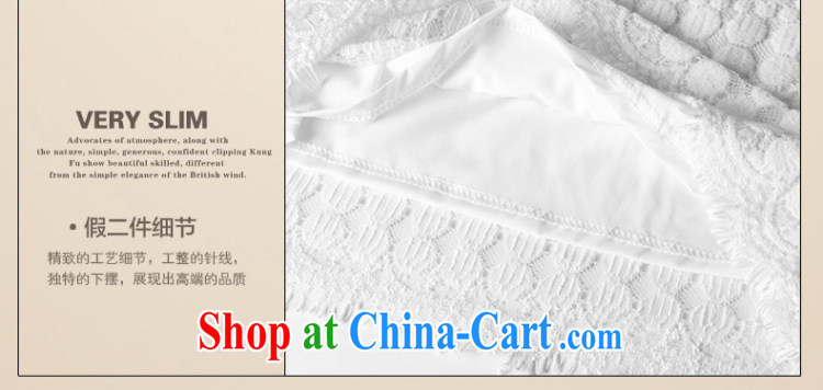 Morning would be 2015 thick sister new summer Korean lace leave of two garment and indeed XL girls decorated in graphics thin round-collar short-sleeve lace dress white 5XL pictures, price, brand platters! Elections are good character, the national distribution, so why buy now enjoy more preferential! Health