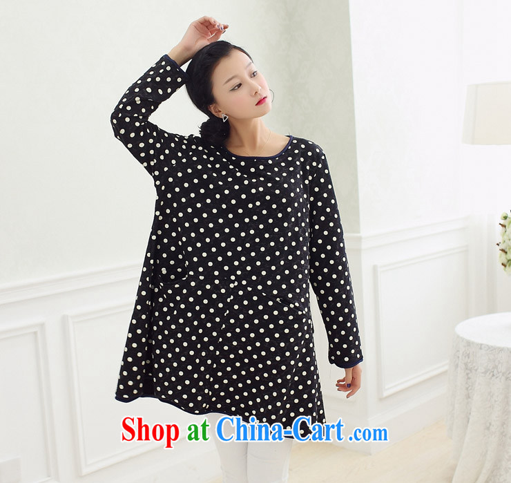 The line takes the Code women's clothing spring new Korean video thin thick mm personalized spell color the stamp duty is loose cotton dress, solid through DBT - 4 black and gray color is the code XL pictures, price, brand platters! Elections are good character, the national distribution, so why buy now enjoy more preferential! Health