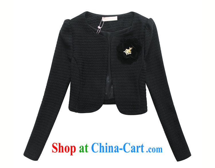 Constitution, XL women small, elegant ground sweet 100 ground knitted short T-shirt 2015 new bubble cuff mm thick lady shawl (the Chest) Black Large XL 3 165 - 180 Jack pictures, price, brand platters! Elections are good character, the national distribution, so why buy now enjoy more preferential! Health