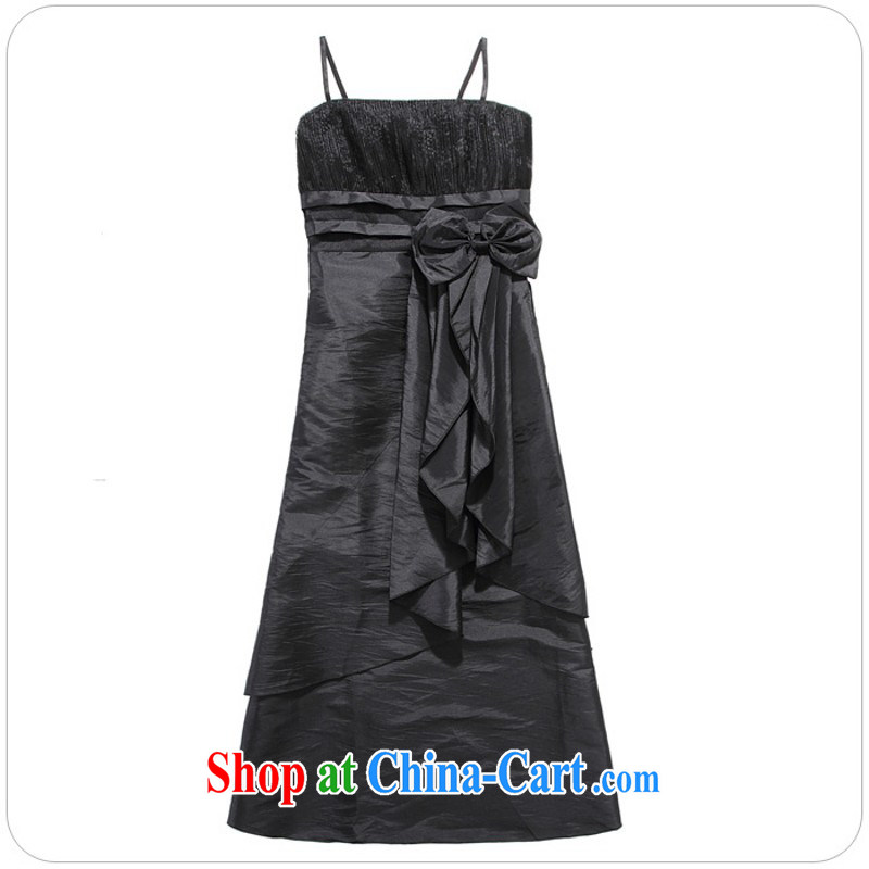 The delivery package as soon as possible e-mail XL ladies dress the dress standard with long skirt Bow Tie beauty bare chest straps dress mm thick black night XL 3 165 - 190 jack, land is still the Yi, the Code women's clothes, and shopping on the Internet