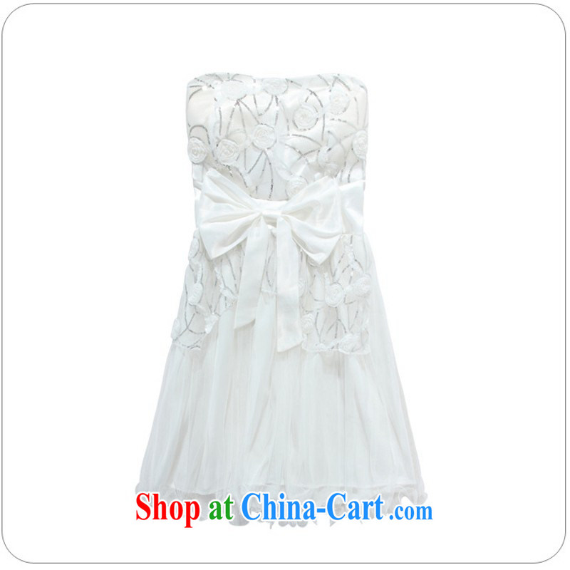 The delivery package mail: Intensify, ladies dress thick mm high silk ballet take off their bra straps dress wedding dresses bridesmaid sister small dress pink 3 XL 165 - 185 jack, land is still the garment, and shopping on the Internet