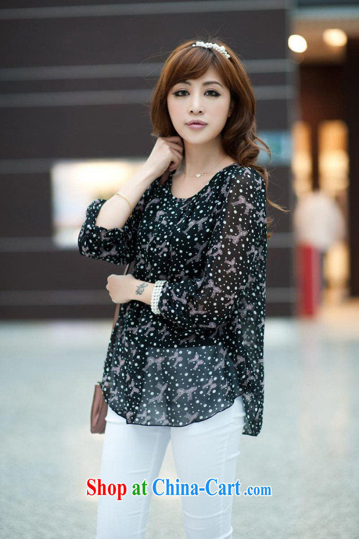 2015 SE new summer maximum code female thick MM relaxed lounge, with snow woven shirts T-shirt black XXXXL pictures, price, brand platters! Elections are good character, the national distribution, so why buy now enjoy more preferential! Health