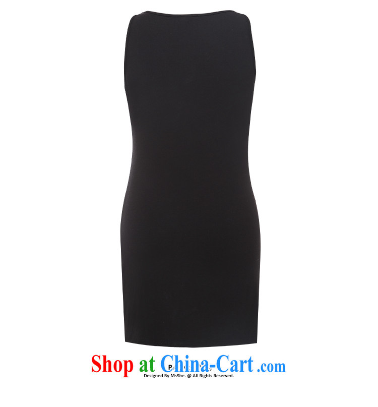MsShe XL ladies' 2015 summer new, simple and plain colored beauty package and short strap 6965 skirt black 5 XL pictures, price, brand platters! Elections are good character, the national distribution, so why buy now enjoy more preferential! Health