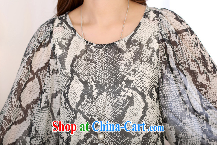 card stock, Lin 2014 Europe wind sexy serpentine snow woven thick MM King, female liberal Leopard dress picture color 4 XL pictures, price, brand platters! Elections are good character, the national distribution, so why buy now enjoy more preferential! Health