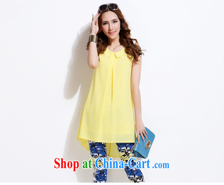 The honey beauty mm thick larger female Korean lace stitching dovetail video skinny lapel snow woven shirts dresses 8531 yellow XXXL pictures, price, brand platters! Elections are good character, the national distribution, so why buy now enjoy more preferential! Health