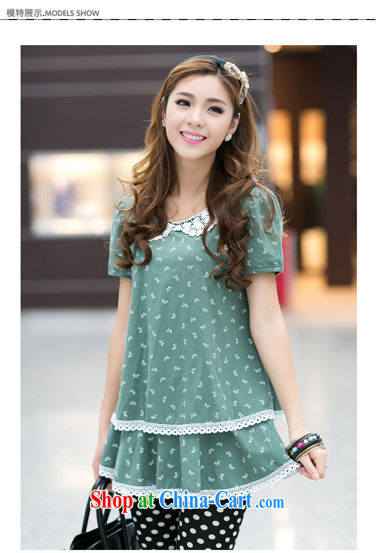 A leaf King Size Code doll collar lace lace dresses green XXXXL pictures, price, brand platters! Elections are good character, the national distribution, so why buy now enjoy more preferential! Health