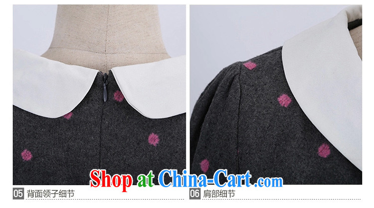 King, female thick MM Load fall 2014 New Wave point dolls for thick long-sleeved sister dresses video thin 3097 large gray code 5 XL pictures, price, brand platters! Elections are good character, the national distribution, so why buy now enjoy more preferential! Health