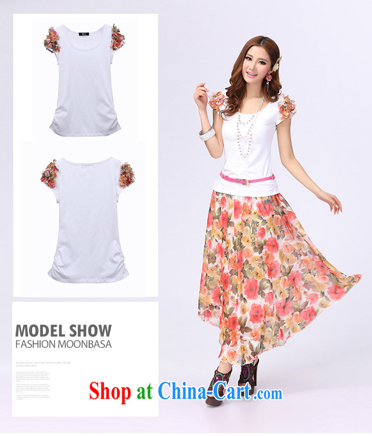 The delivery package mail: Intensify, dresses holiday skirt softness stamp body skirt bohemian long skirt two piece short-sleeved T shirt T-shirt black 3 XL 150 - 170 Jack pictures, price, brand platters! Elections are good character, the national distribution, so why buy now enjoy more preferential! Health