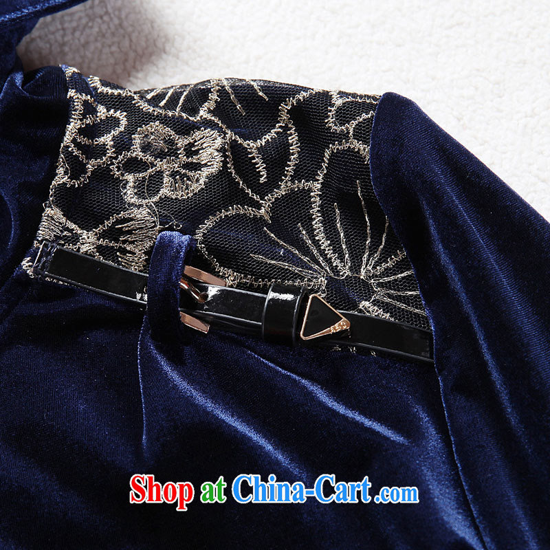 苜 苜 2014 Spring and Autumn gold velour two piece stylish cap zip cardigan sweater relaxed larger sport and leisure package black XXXL, 苜 苜 (mumu) and, on-line shopping
