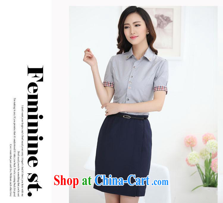 Donald Rumsfeld, the 2015 new Korean summer solid shirt short-sleeved knocked color leisure career cultivating shirt women 1020 short red 4 XL pictures, price, brand platters! Elections are good character, the national distribution, so why buy now enjoy more preferential! Health