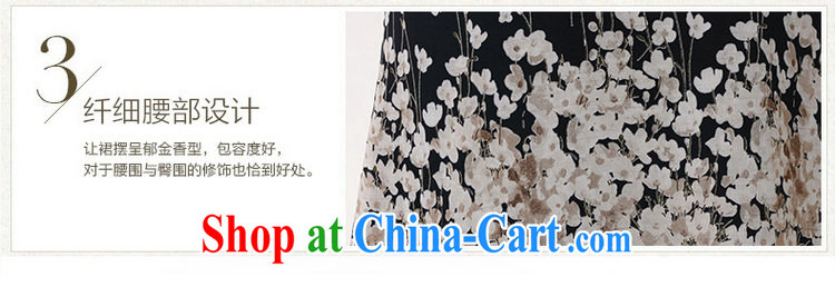 Firstyle 2015 summer new female Korean mm thick floral cuff in the fat and loose snow woven dresses floral orange 5 XL pictures, price, brand platters! Elections are good character, the national distribution, so why buy now enjoy more preferential! Health