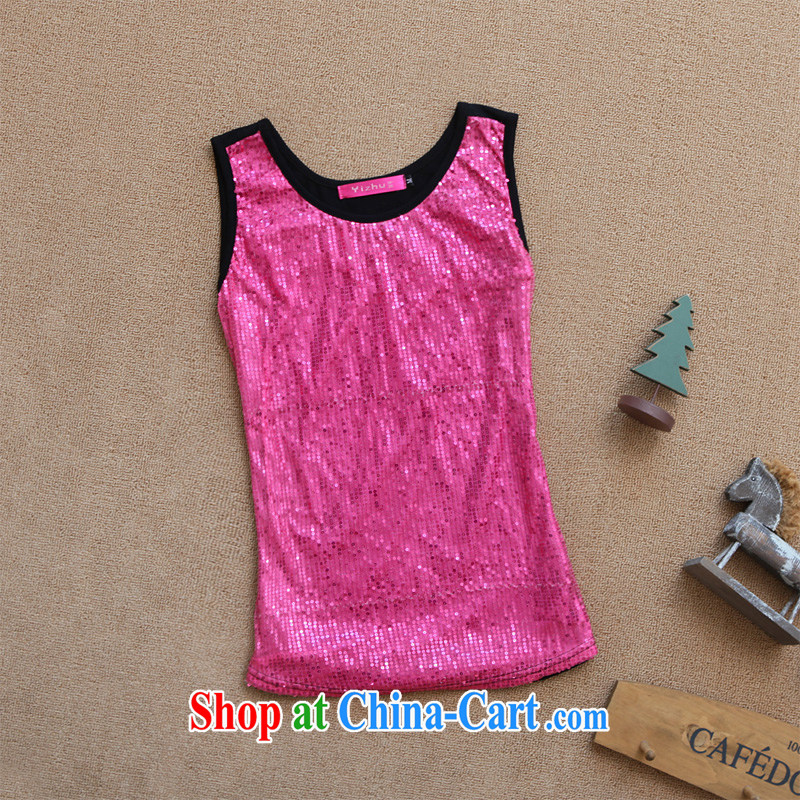 The delivery package as soon as possible by the fat increase, female 2015 summer new 100A, on-chip vest solid shirt T shirt strap with thick mm video thin shirt black 3 XL 165 - 175 jack, land is still the garment, shopping on the Internet