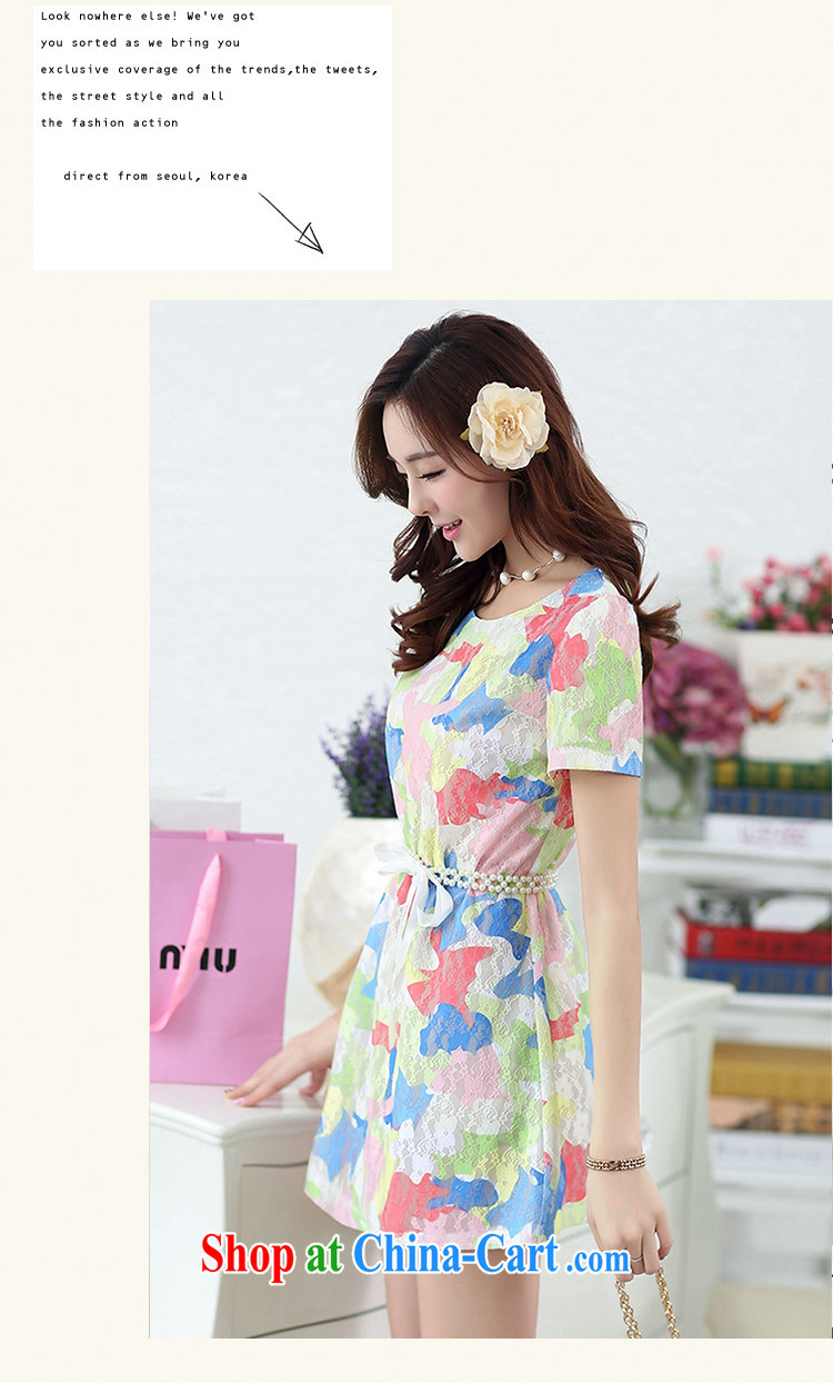 Tim in her 2015 summer new Korean Beauty short-sleeved debris blossoms, the code dress female D 349,987 toner take XXXL pictures, price, brand platters! Elections are good character, the national distribution, so why buy now enjoy more preferential! Health