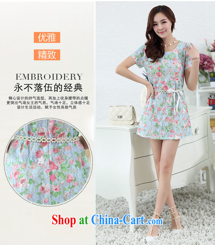 Tim in her 2015 summer new Korean Beauty short-sleeved debris blossoms, the code dress female D 349,987 toner take XXXL pictures, price, brand platters! Elections are good character, the national distribution, so why buy now enjoy more preferential! Health