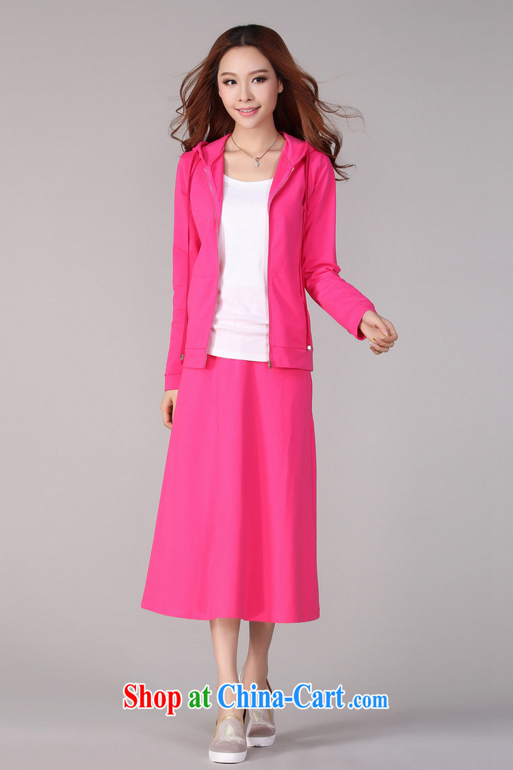 Thin (NOS)XL female really two loose cardigan hoodie long skirt body Sport Kits Y 21,211 red 4 XL/180 Jack left and right pictures, price, brand platters! Elections are good character, the national distribution, so why buy now enjoy more preferential! Health