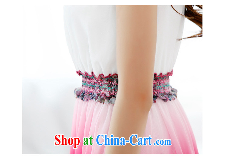 Constitution and clothing increased, female long skirt 2015 summer new bohemian style fade color snow woven stamp long skirt thick sister beach leisure dress purple 2 XL pictures, price, brand platters! Elections are good character, the national distribution, so why buy now enjoy more preferential! Health